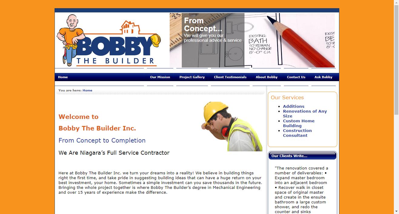 Bobby The Builder