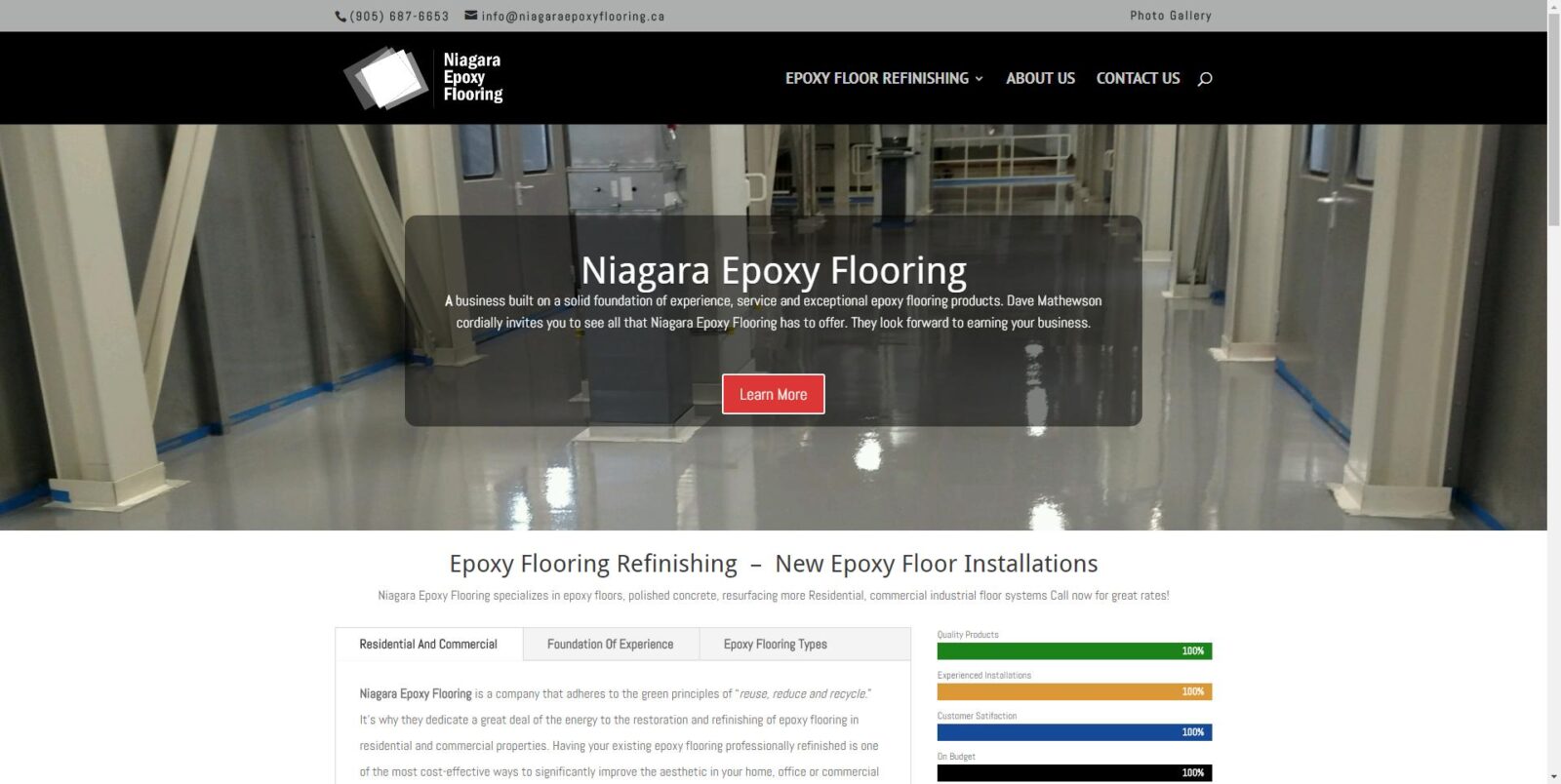 Niagara Epoxy Flooring