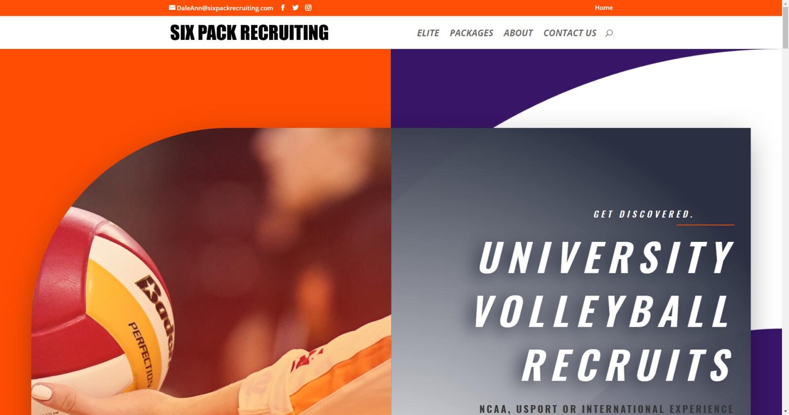 UNIVERSITY VOLLEYBALL RECRUITS NCAA, USPORT OR INTERNATIONAL EXPERIENCE