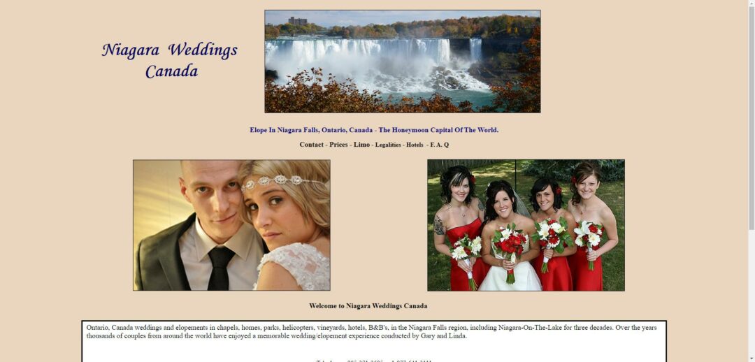 Niagara Weddings Canada