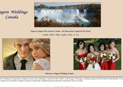 Niagara Weddings Canada