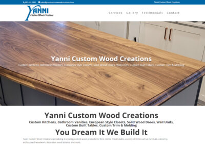 Yanni Custom Wood Creations