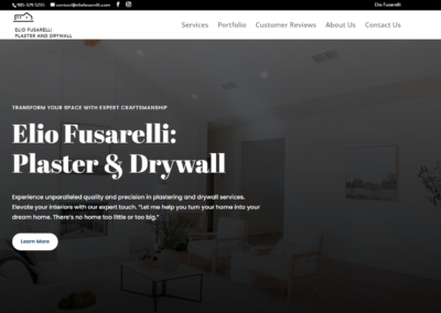 Elio Fusarelli: Plaster & Drywall