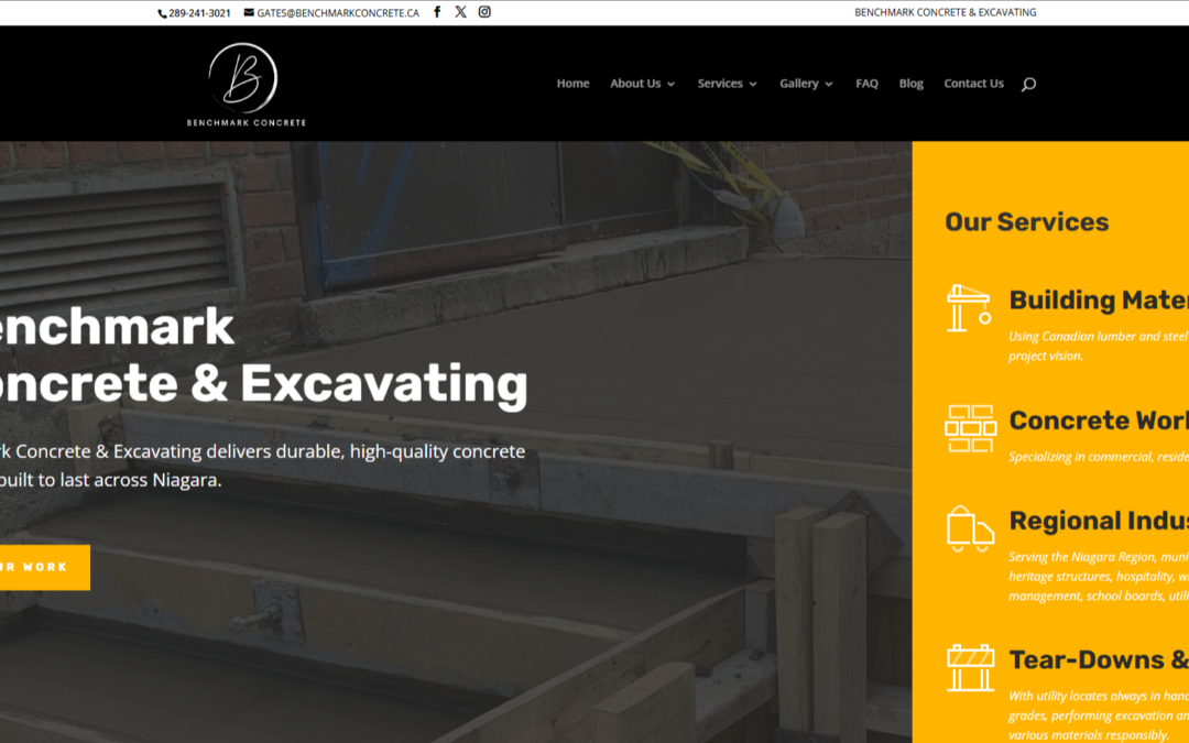 Benchmark Concrete & Excavating