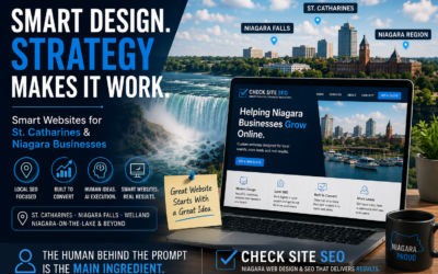AI Website Design in Niagara: Why Smart Websites Need Human Strategy to Win