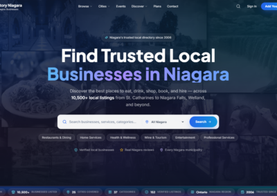 Directory Niagara Business Listings