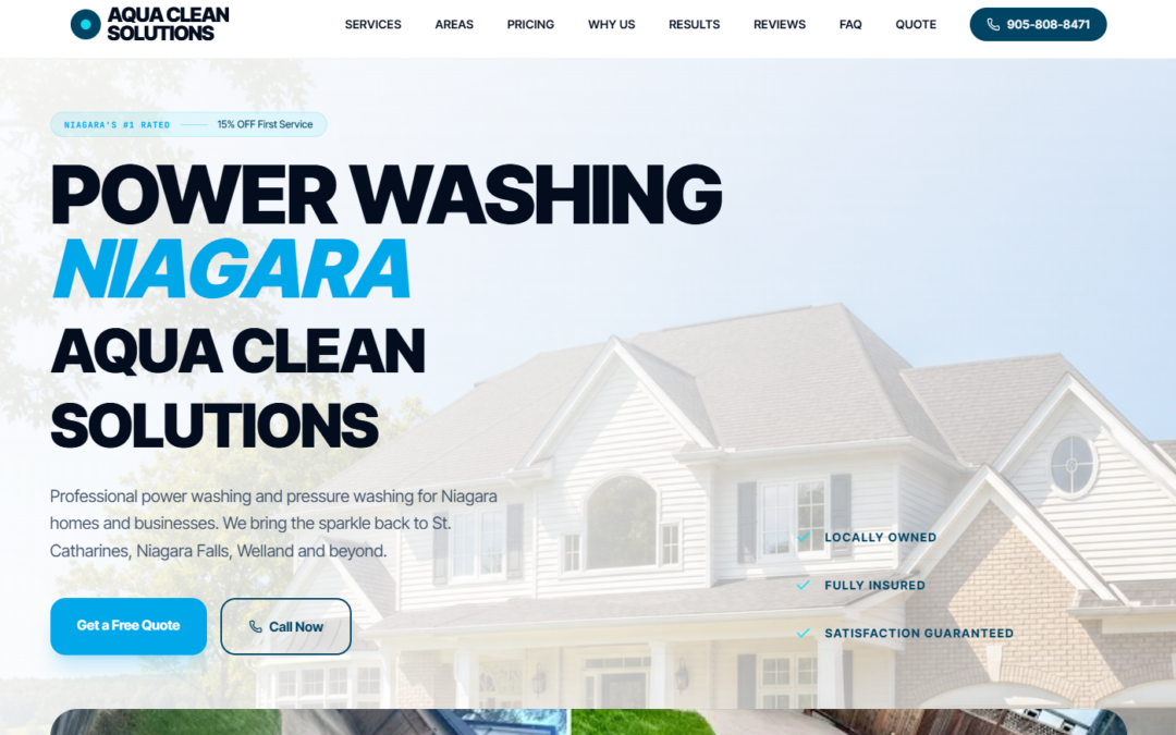 Power Washing Niagara